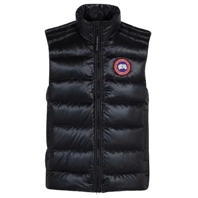 CANADA GOOSE【CANADA GOOSE】Crofton系列 男款 羽絨背心-黑色(XL號)