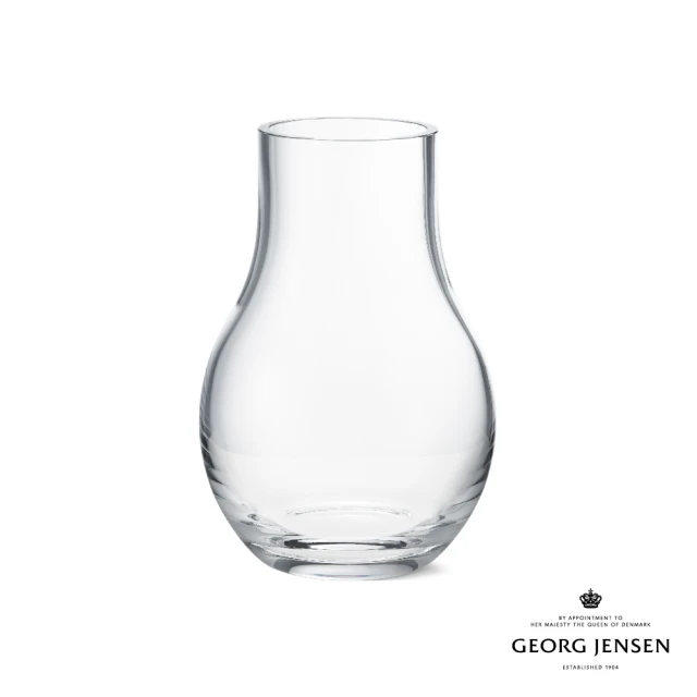 【Georg Jensen 喬治傑生】CAFU 玻璃花瓶 小(透明玻璃)