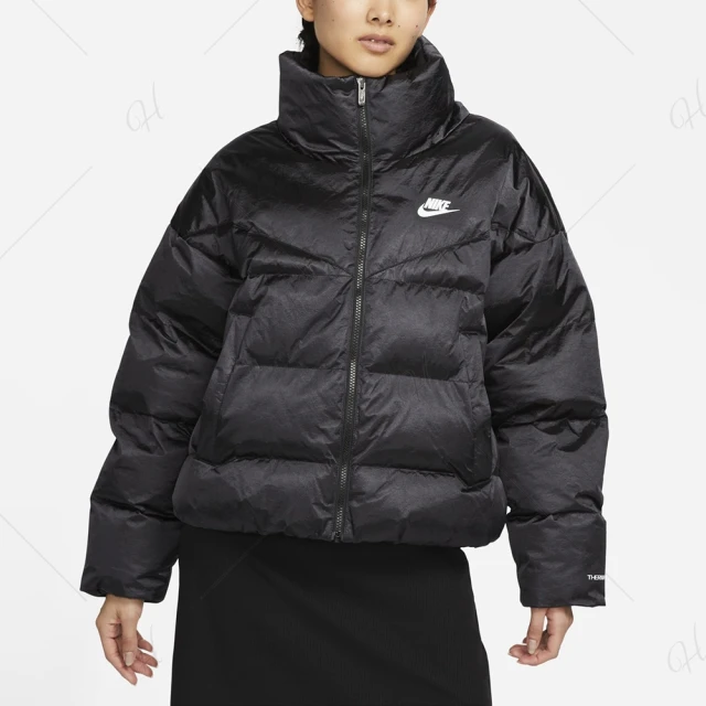 【NIKE 耐吉】外套 女款 運動外套 保暖 ASWNSW TF SYNFL CITY SHINE JKT 黑 DQ6889-010