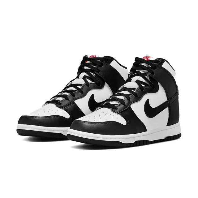 【NIKE 耐吉】DUNK(Nike Wmns Dunk High Panda 黑 白 熊貓 女鞋 高筒 休閒鞋 DD1869-103)