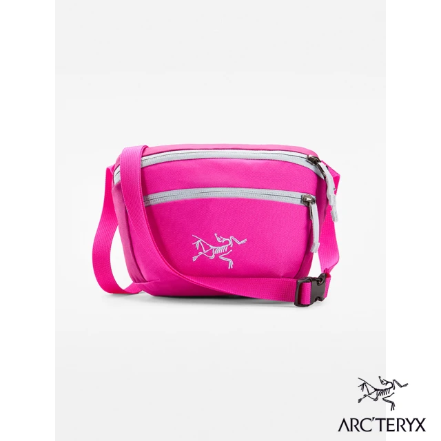 【Arcteryx 始祖鳥】Mantis 1L 多功能腰包(玫瑰紫/鐵克諾紅)