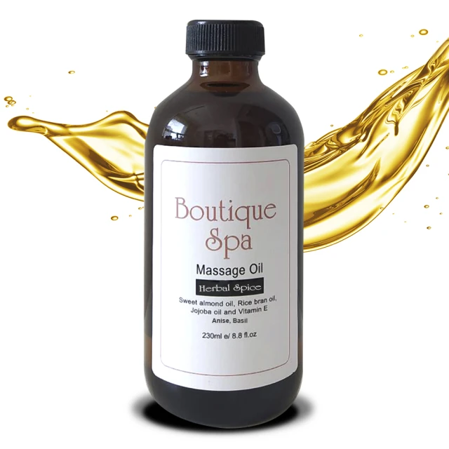 【Boutique Spa】曼谷草本植物按摩油230ml(煩惱跨跨身材對策!)