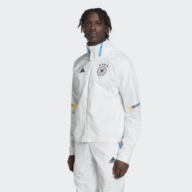 adidas 愛迪達【adidas 愛迪達】運動服 休閒外套 男外套 白 德國 DFB D4GMDY ANJK(IC4379)