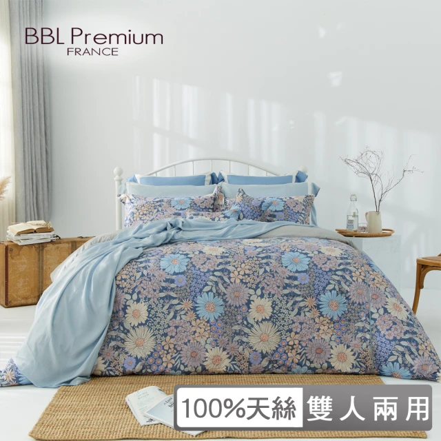 【BBL Premium】100%天絲印花兩用被床包組-幻境奇緣(雙人)