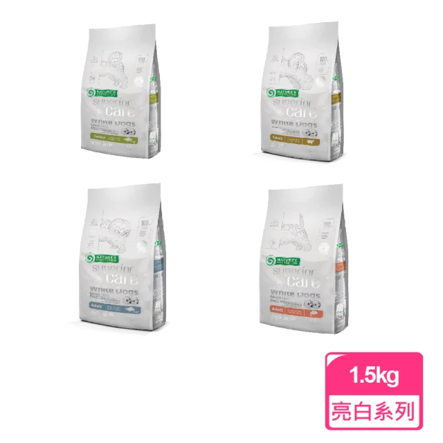 【Nature’s Protection 自然本色】亮白系列-淚腺配方1.5kg(狗飼料/幼犬-全齡犬配方)