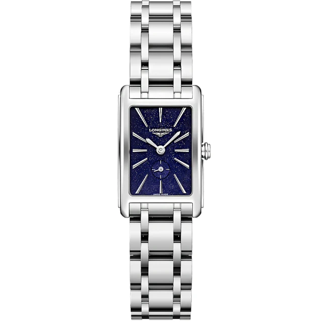 【LONGINES 浪琴】DolceVita多情系列星空小秒針女錶-20.8x32mm(L5.255.4.93.6)