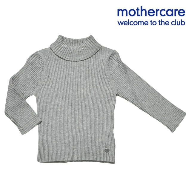 mothercare【mothercare】專櫃童裝 灰色長袖套頭毛衣(6個月-5歲)
