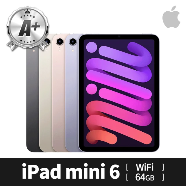 【Apple 蘋果】A 級福利品 iPad mini 第 6 代 8.3 吋 WiFi 64GB