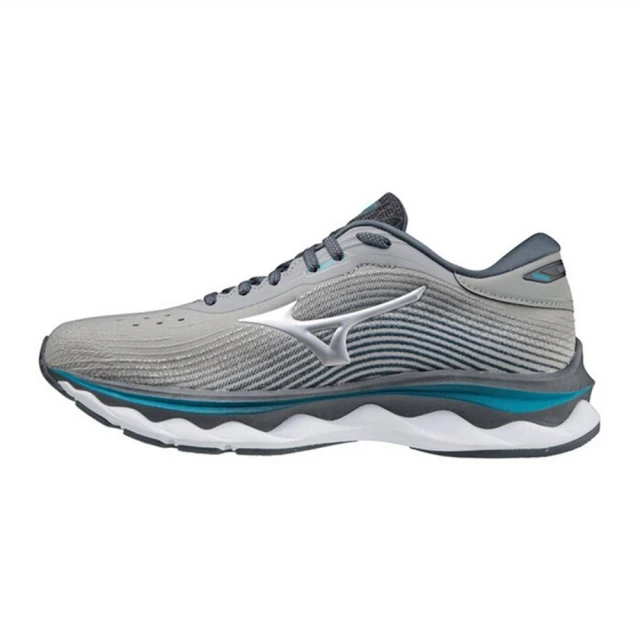 【MIZUNO 美津濃】MIZUNO 女鞋 SKY 女慢跑鞋 灰藍(J1GD211205)