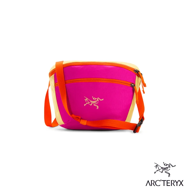 【Arcteryx 始祖鳥】Mantis 2L 多功能腰包(鐵克諾紅/琥珀黃)