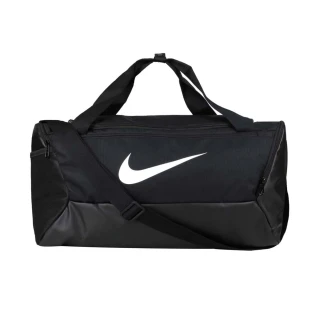 【NIKE 耐吉】大型旅行袋-側背包 裝備袋 手提包 肩背包 黑白(DM3976-010)