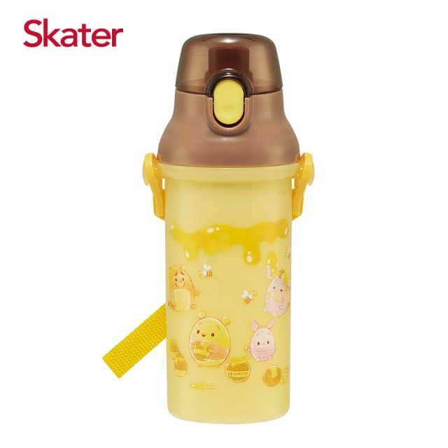 【Skater】銀離子直飲水壺480ml(迪士尼維尼UFUFY)