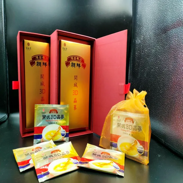 【朝鮮國寶3D蔘茶 事事順心】北韓國寶高麗蔘茶 讓爸媽活力滿百