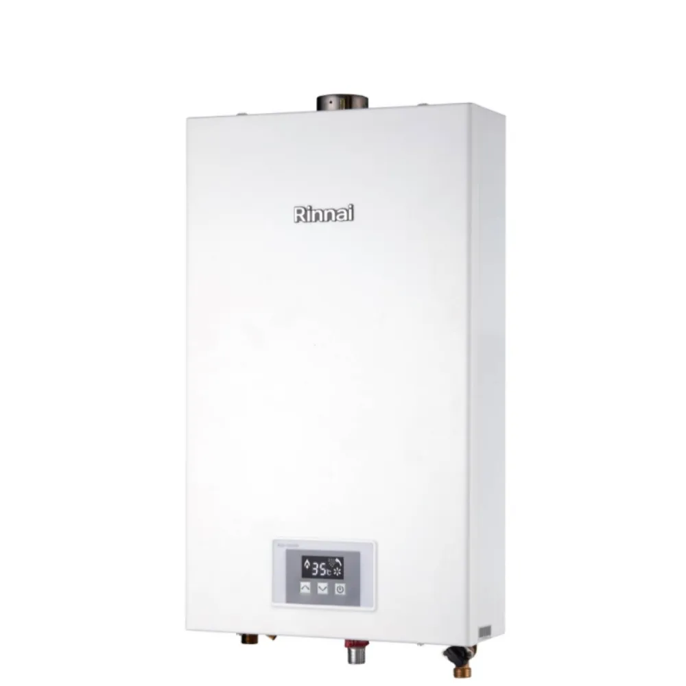 【林內】12公升數位恆溫強制排氣屋內型 熱水器(RUA-1200WF基本安裝)