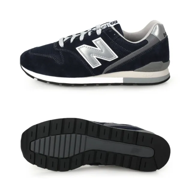 NEW BALANCE】男休閒鞋-麂皮996系列N字鞋反光NB 深藍銀(CM996BN