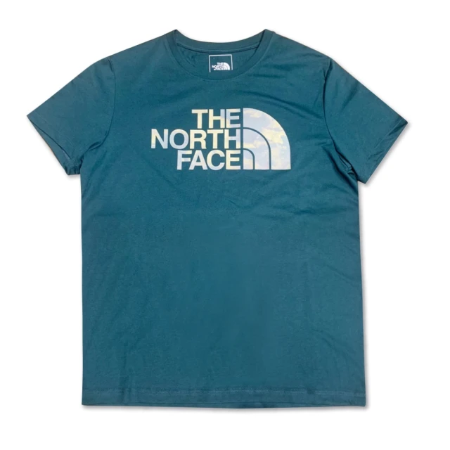 The North Face【The North Face】TNF 短袖上衣 W FOUNDATION GRAPHIC S/S APFQ 女款 綠(NF0A7QUJD7V)