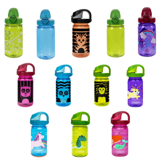 【NALGENE】OTF兒童運動型水壼375cc(粉紅太空人)