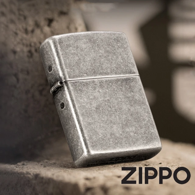 【Zippo】仿古銀防風打火機(美國防風打火機)