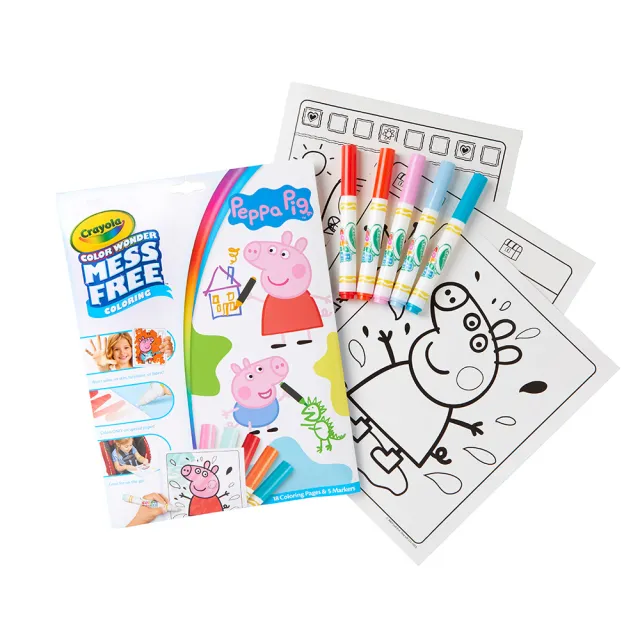 新品Crayola Baby Shark Wonder Pages, Mess Free Coloring, Gift For Kids 仮装、変装 