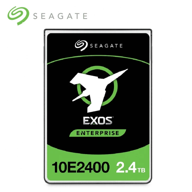 【SEAGATE 希捷】Exos 2.4TB 10000轉SAS 2.5吋企業碟(ST2400MM0129)