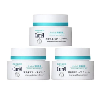 【日本花王Curel】獨家特談組 潤浸深層保濕乳霜40g*3瓶