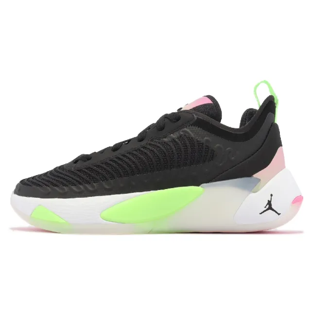 NIKE 耐吉】籃球鞋Jordan Luka 1 GS 大童鞋女鞋黑綠粉Black Lime Glow