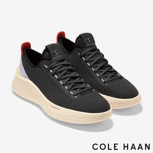 【Cole Haan】ZEROGRAND II 超輕量再生環保運動鞋-男鞋(墨黑-寬楦-C35214)