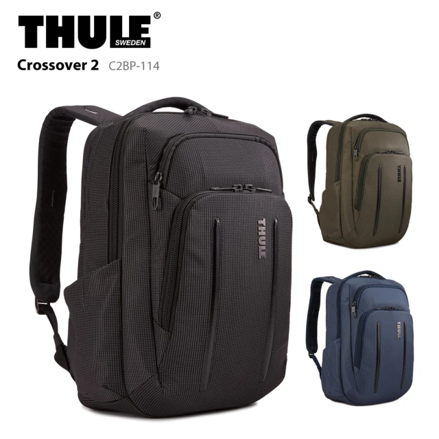 Thule 都樂 20L 後背包 14吋筆電包 C2BP-114 電腦包 Crossover 2(休閒商務包)