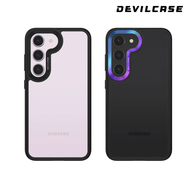 【DEVILCASE】SAMSUNG Galaxy S23 5G 惡魔防摔殼 標準版(黑色)