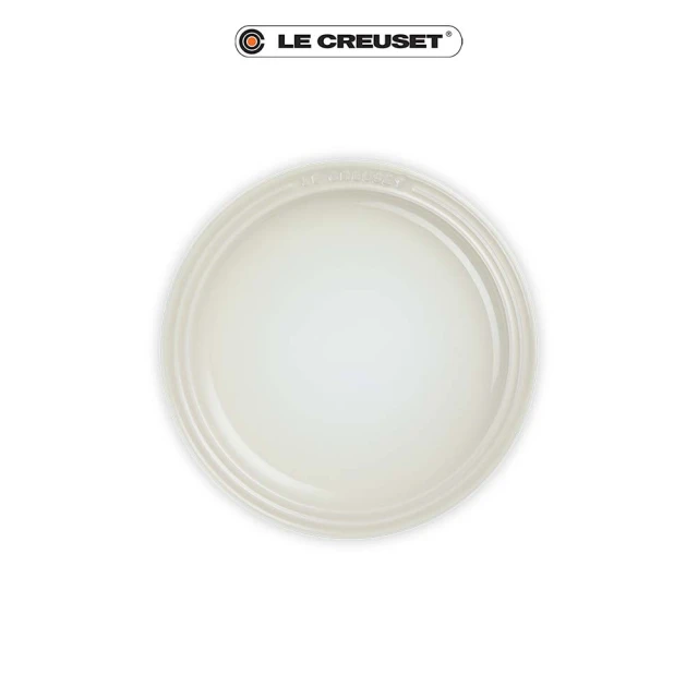 【Le Creuset】瓷器圓盤19cm(藍鈴紫/水漾藍/蛋白霜)