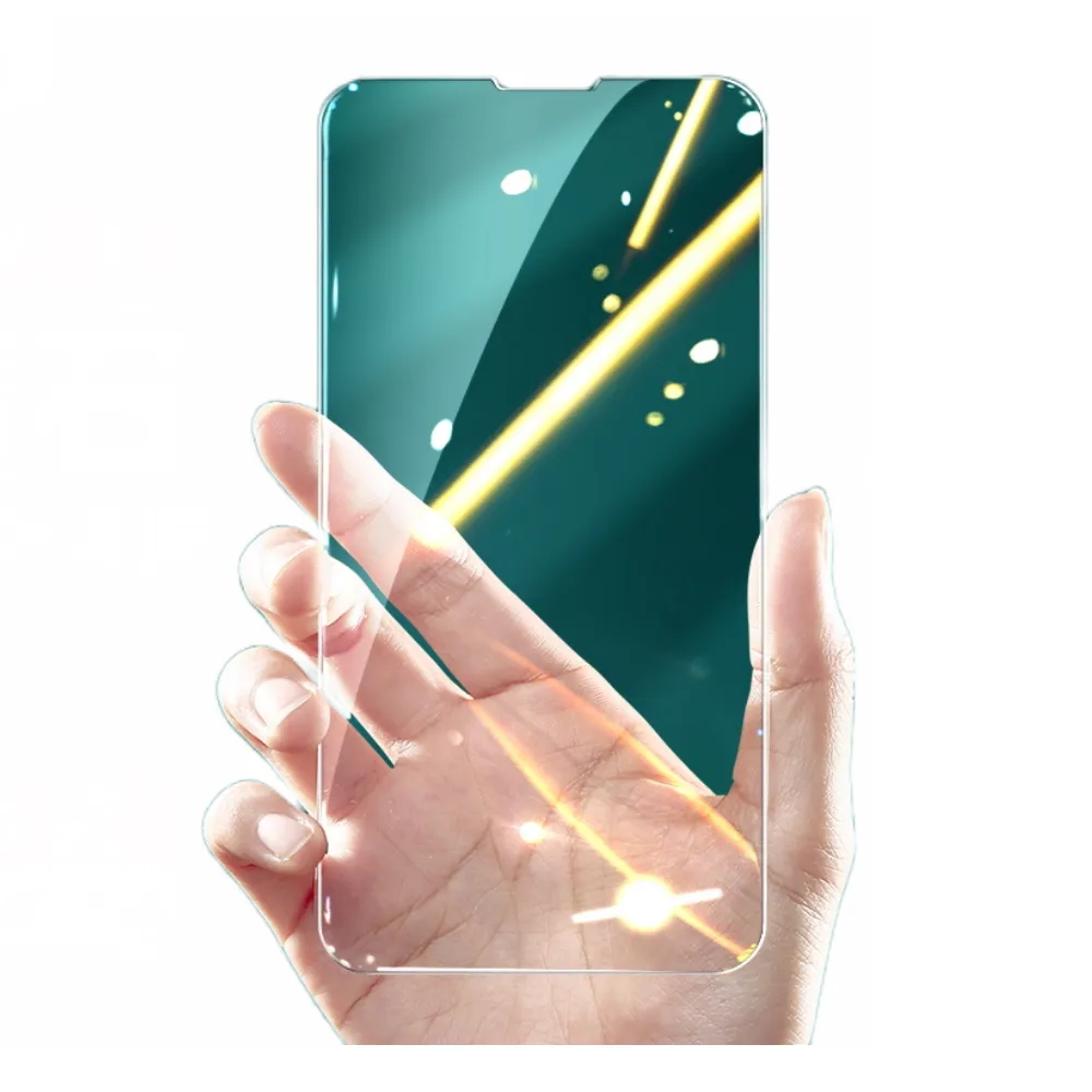 【閃魔】蘋果Apple iPhone 13 Pro Max/14 Plus 6.7吋 超爽滑鑽石膜鋼化玻璃保護貼10H(2片裝)