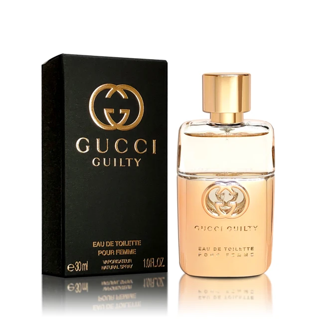 【GUCCI 古馳】Guilty 罪愛女性淡香水 30ML(公司貨)