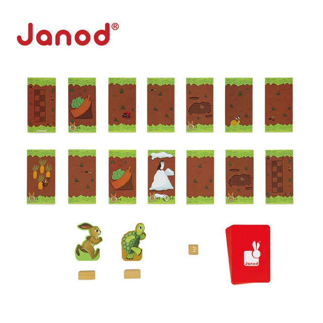 【Janod】趣味桌遊-龜兔賽跑