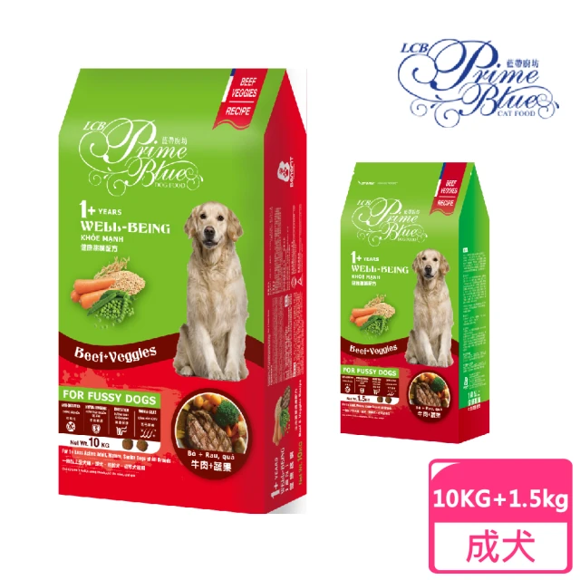 【LCB 藍帶廚坊】WELLNESS健康挑嘴狗 10kg+1.5kg(成犬 老犬 熟齡犬 狗飼料 寵物飼料)