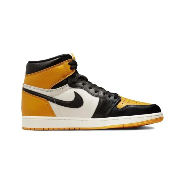 【NIKE 耐吉】Air Jordan 1 Retro High OG Taxi 黑黃腳趾 555088-711