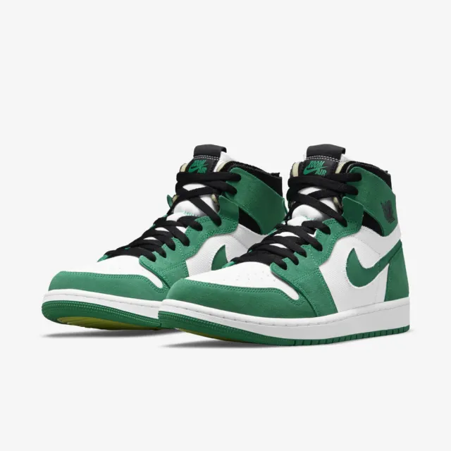 NIKE 耐吉】Air Jordan 1 High Zoom Cmft 男鞋運動休閒穿搭綠(CT0978