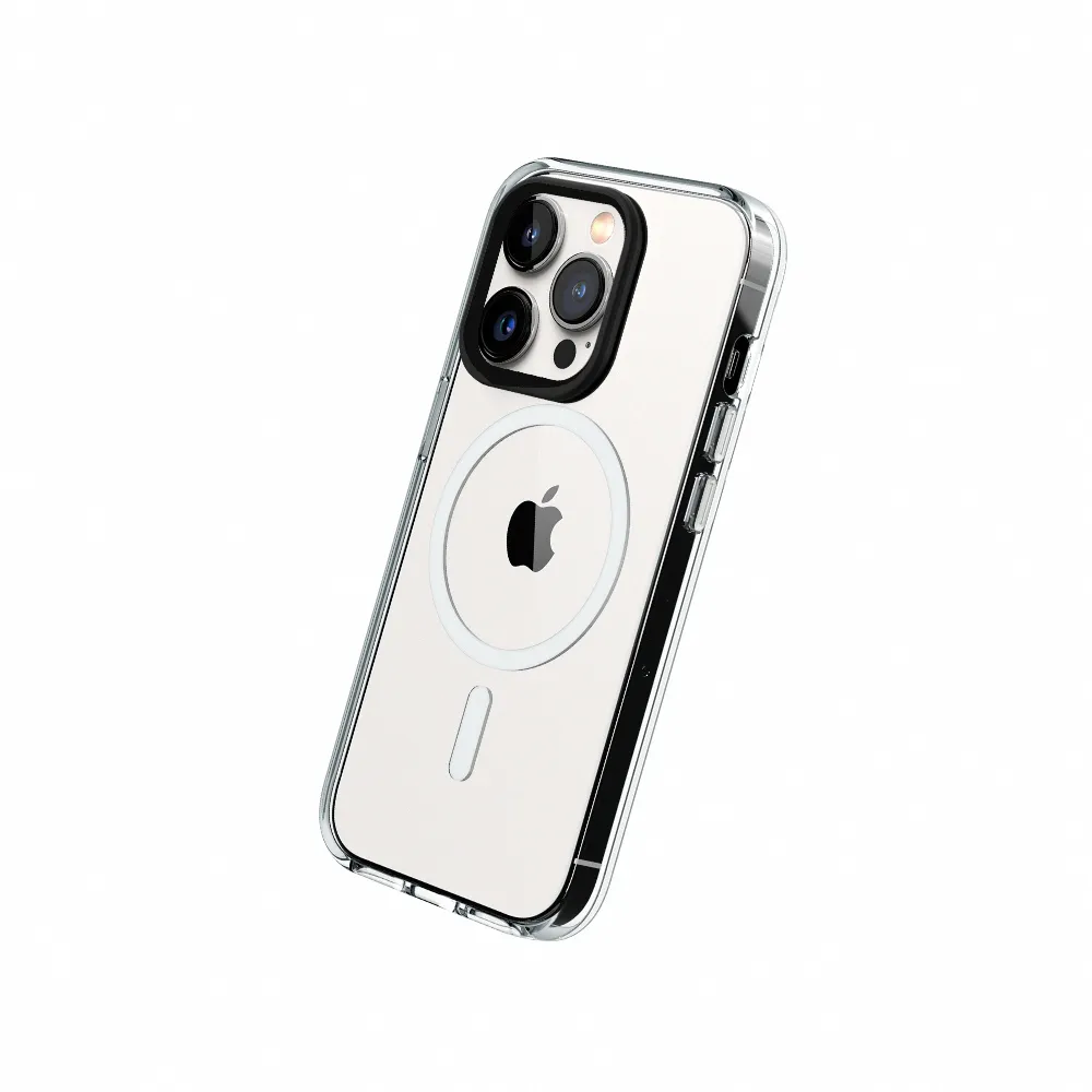 【RHINOSHIELD 犀牛盾】iPhone 14/Plus/14 Pro/14 Pro Max Clear MagSafe兼容磁吸透明手機殼(五年黃化保固)
