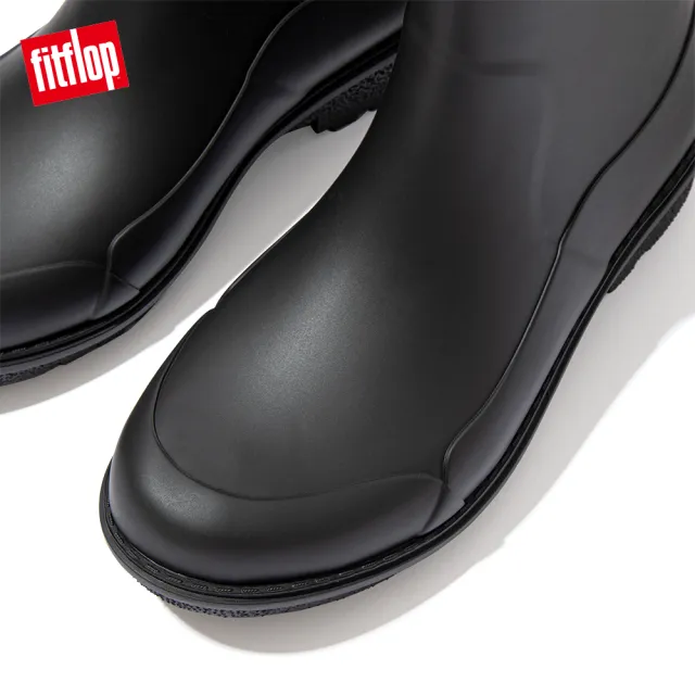 【FitFlop】WONDERWELLY TALL 輕量長筒雨靴-女(黑色)
