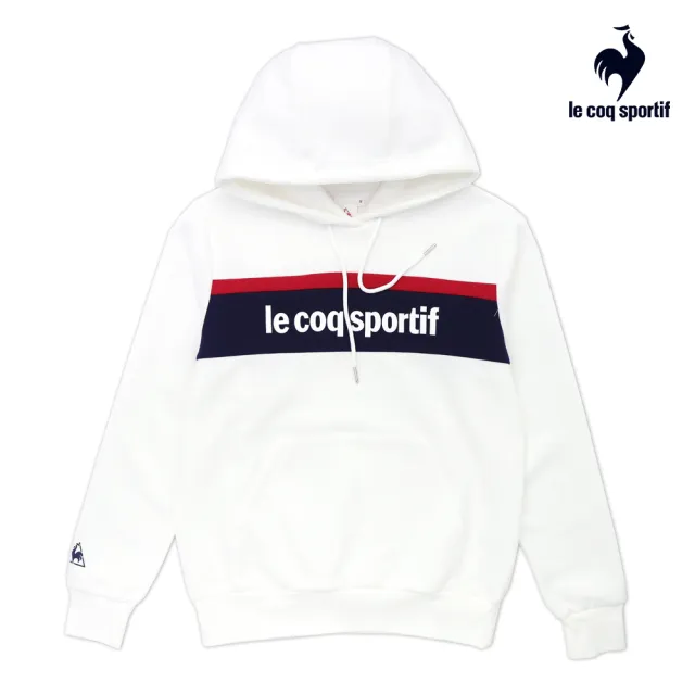 【LE COQ SPORTIF 公雞】潮流運動連帽T恤 中性-3色-LOQ23931