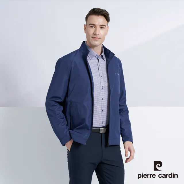 【pierre cardin 皮爾卡登】商務休閒 男款 都會休閒經典防風夾克外套(多款任選)