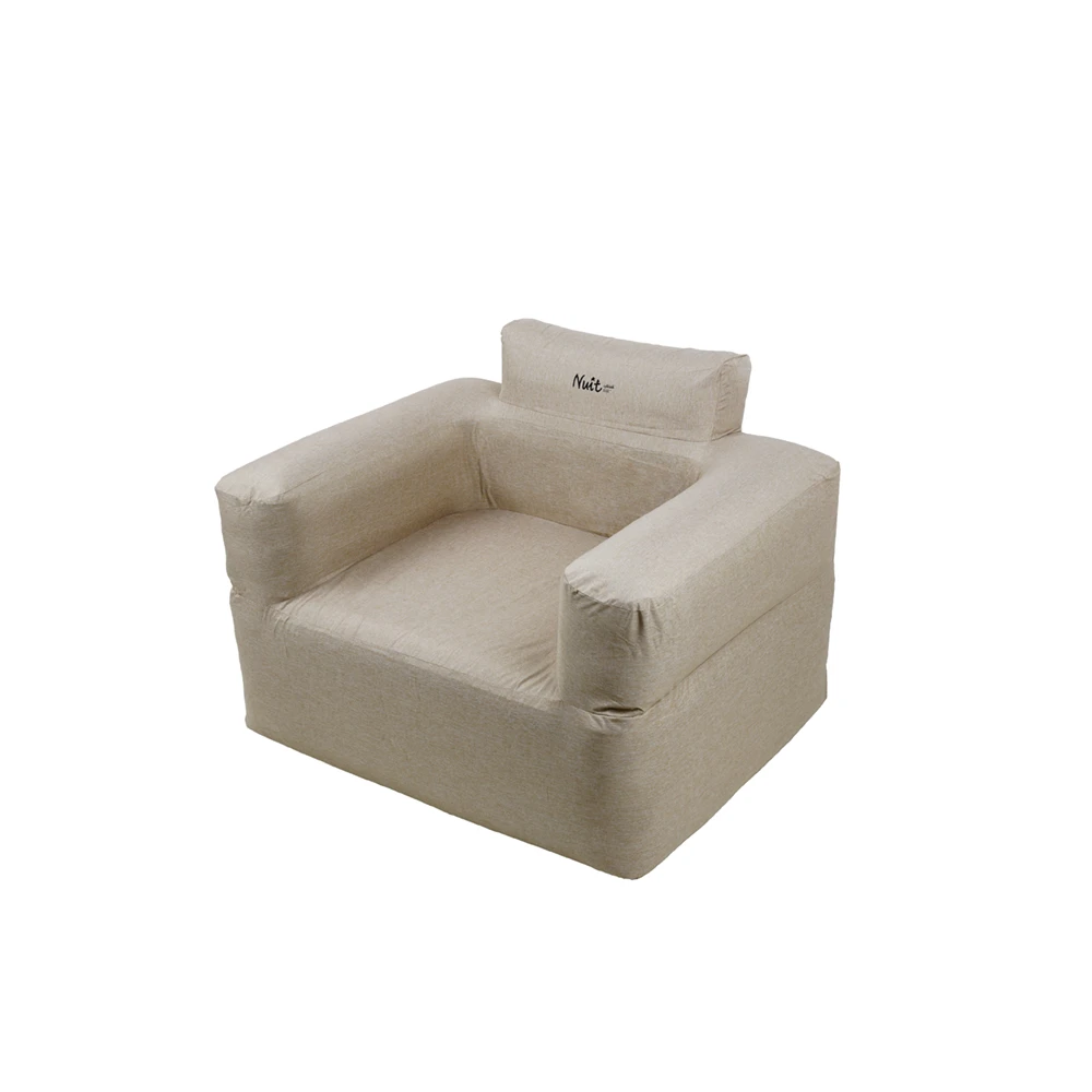 【NUIT 努特】金色麥田 單人空氣沙發椅 AIR SOFA 充氣椅 充氣沙發 露營沙發 懶人沙發 充氣墊(NTC126)