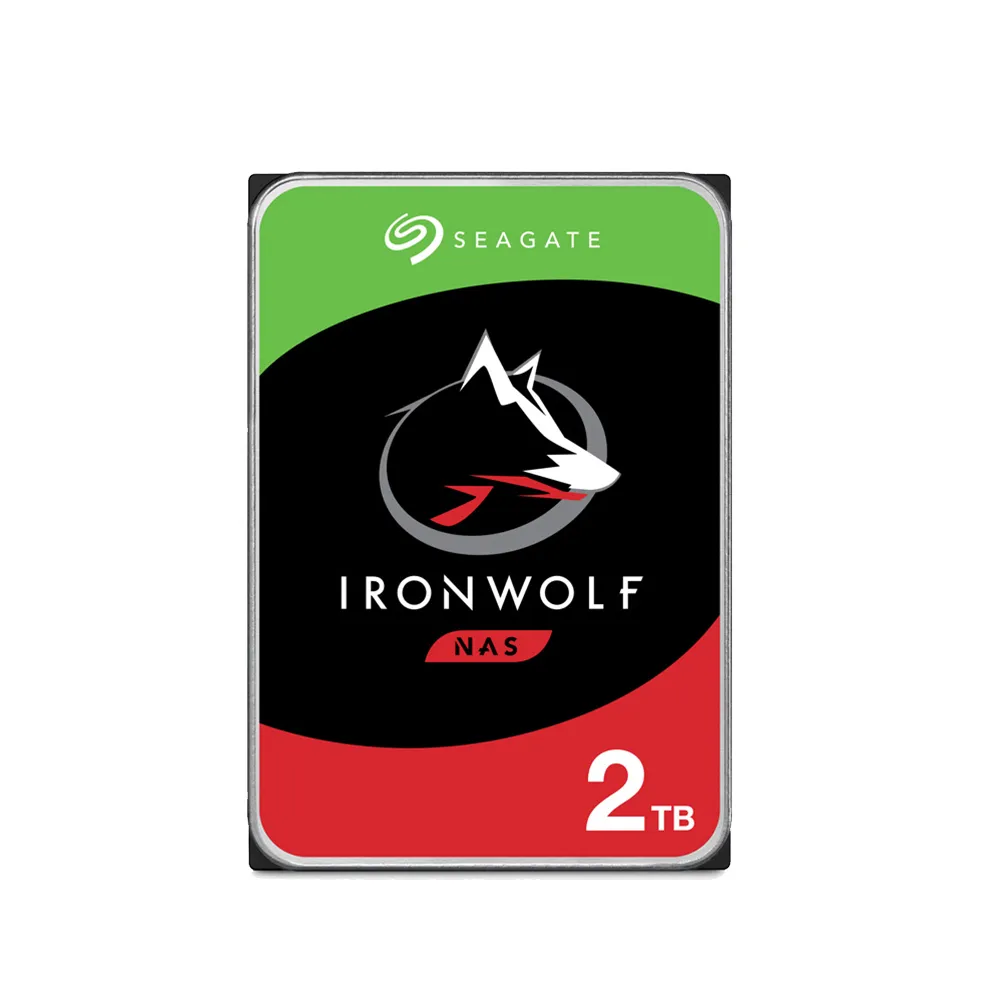 超值4入組【SEAGATE 希捷】IronWolf 2TB 3.5吋 5900轉 NAS專用硬碟(ST2000VN004)