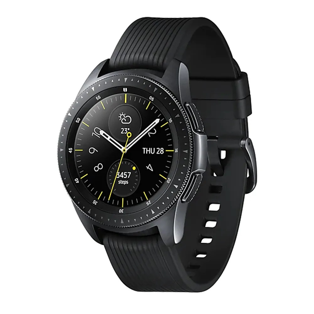 【SAMSUNG 三星】A級福利品 Galaxy Watch 42mm 藍牙智慧手錶