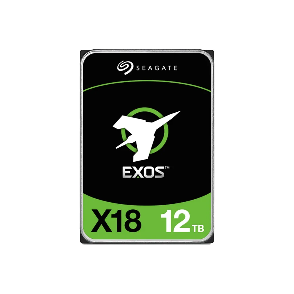 【SEAGATE 希捷】企業級 EXOS X18 12TB 3.5吋 7200轉 SATAⅢ 企業級硬碟(ST12000NM000J)