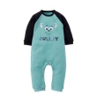 【mamaway 媽媽餵】BABY迪士尼毛圈長袖連身衣 1入(毛怪)