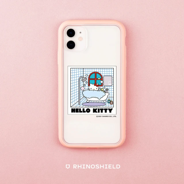 【RHINOSHIELD 犀牛盾】iPhone 11/11 Pro/Max Mod NX手機殼/Take A Bath(Hello Kitty)