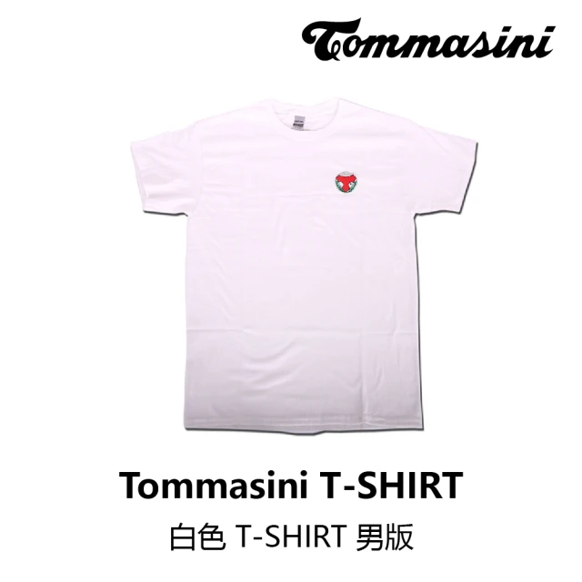 【tommasini】白色 T-SHIRT 男版(B6TM-TEE-WHLRGM)