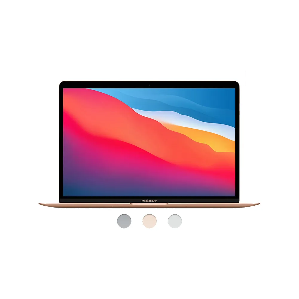 【Apple 蘋果】MacBook Air 13.3吋 M1晶片 8核心CPU 與 8核心GPU 8G/512G SSD