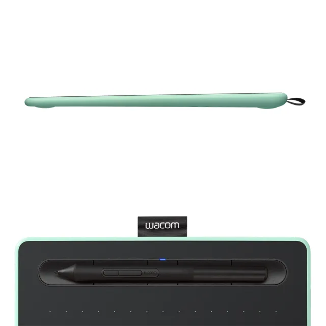 【Wacom】Intuos Comfort Small 藍牙繪圖板-開心果綠(CTL-4100WL/E0-C)