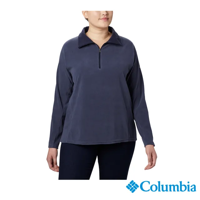 【Columbia 哥倫比亞】女款-刷毛保暖半開襟上衣(UAR11310  / 2022年秋冬)